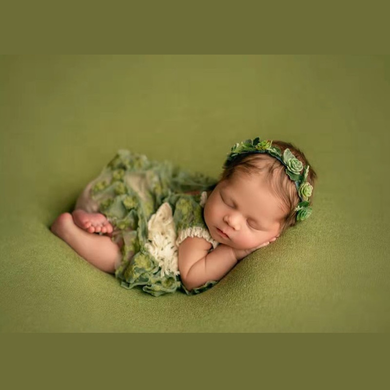 Newborn Baby Girls Photography Props Floral Headba..